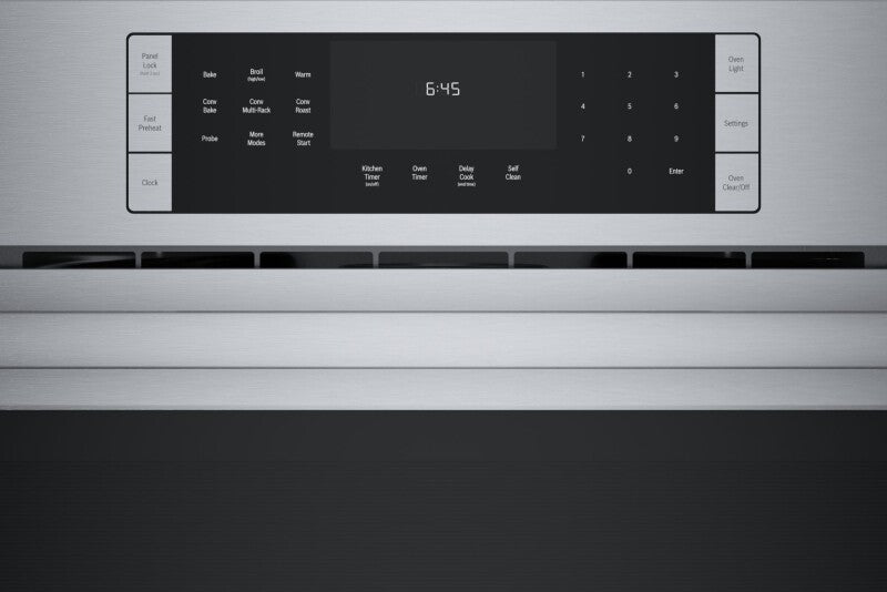 800 Series Single Wall Oven 30" Stainless Steel - (HBL8454UC) - BOSCH