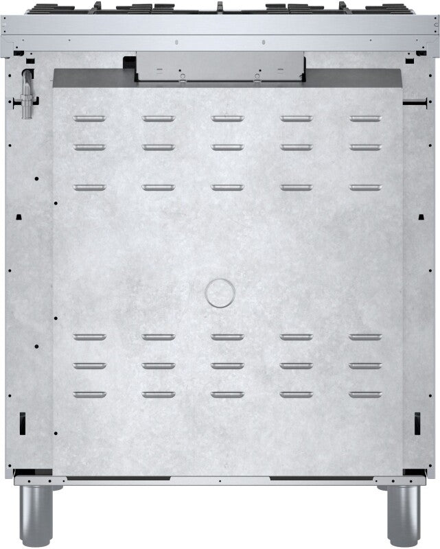 800 Series Dual Fuel Freestanding Range 30" Stainless Steel - (HDS8055U) - BOSCH