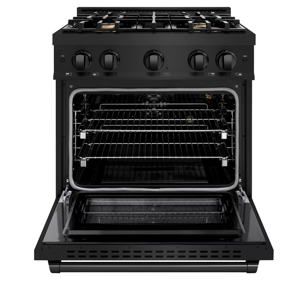 30 in. 4.2 cu. ft. Select Gas Range with Convection Gas Oven - (HGRBBR30) -