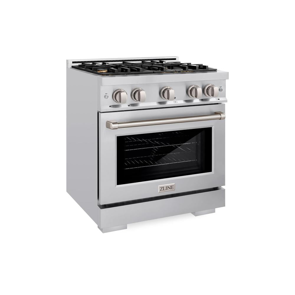 30 in. 4.2 cu. ft. Select Gas Range with Convection Gas Oven - (HGRBR30) -