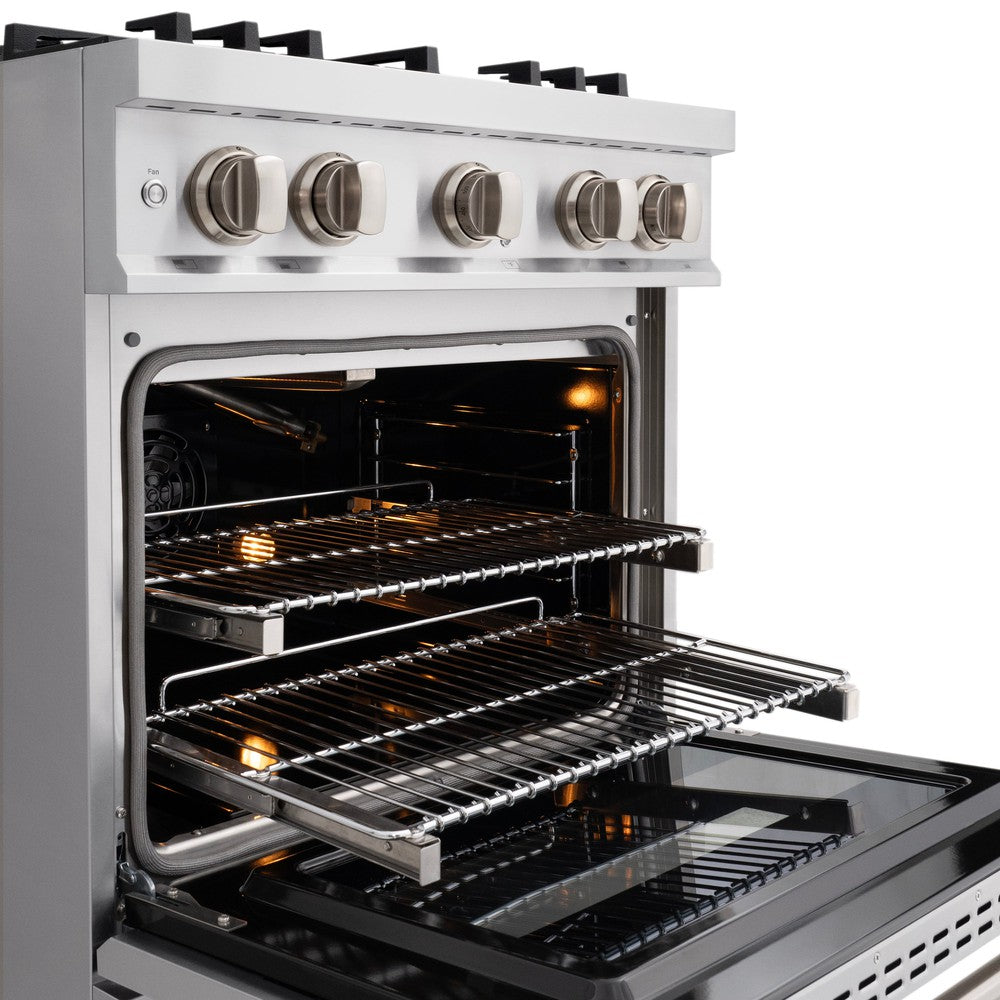 30 in. 4.2 cu. ft. Select Gas Range with Convection Gas Oven - (HGRBR30) -