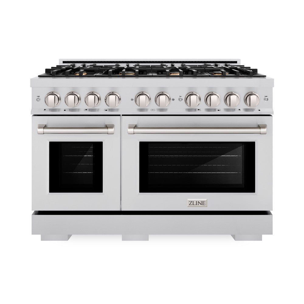 48 in. 6.7 cu. ft. Select Double Oven Gas Range - (HGRBR48) -