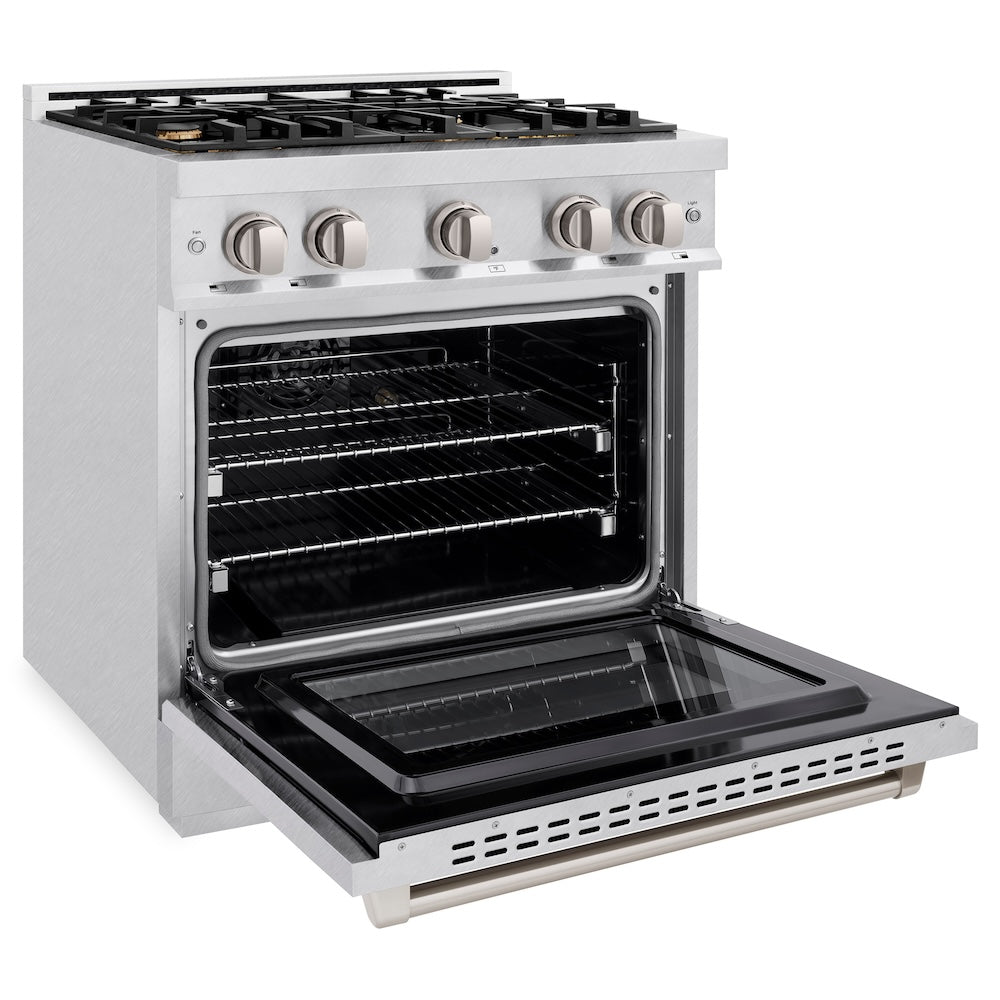 30 in. 4.2 cu. ft. Select Gas Range with Convection Gas Oven - (HGRSBR30) -