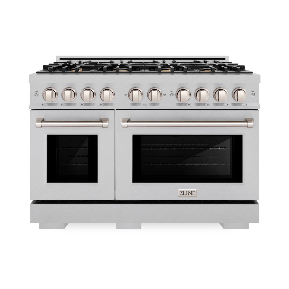 48 in. 6.7 cu. ft. Select Double Oven Gas Range - (HGRSBR48) -