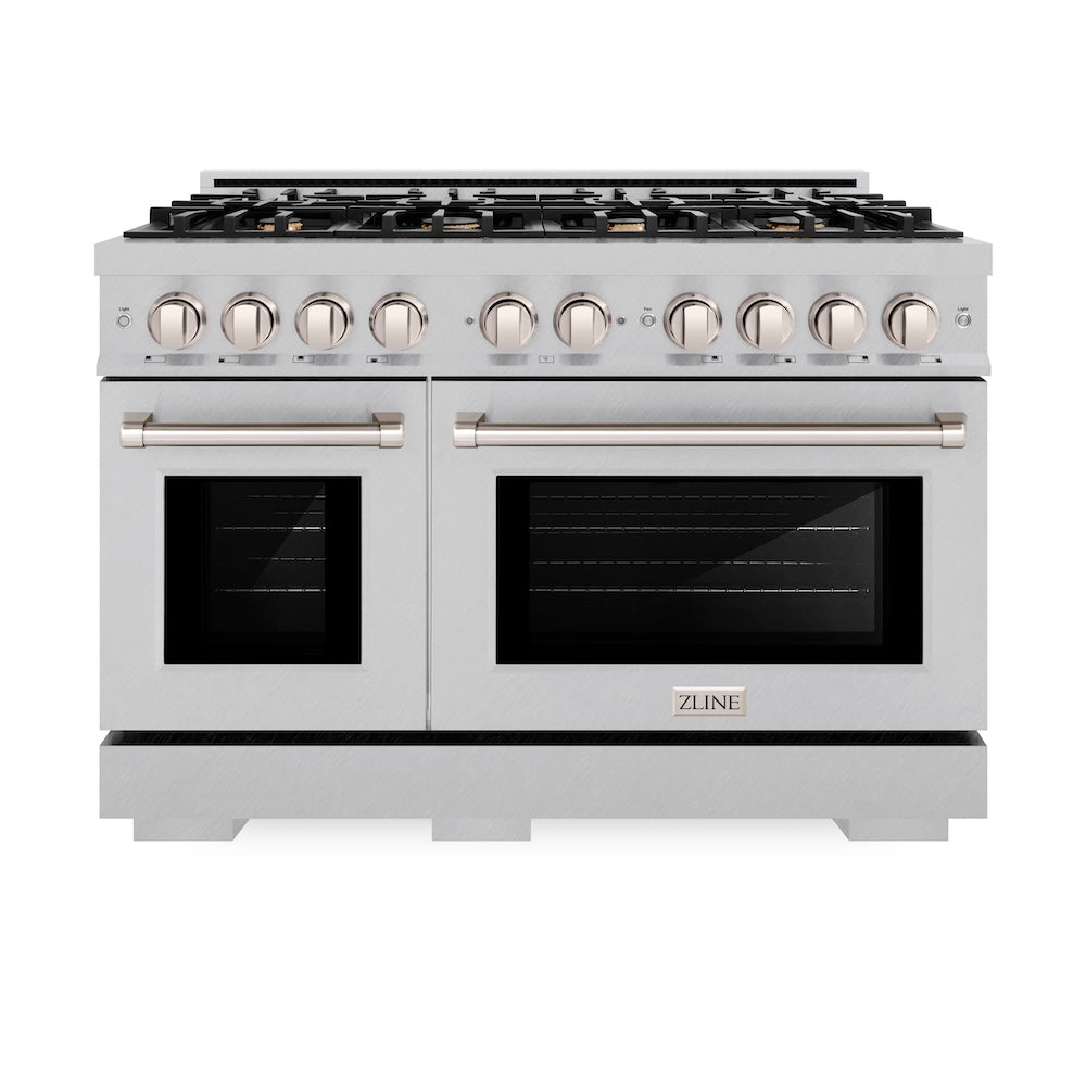 48 in. 6.7 cu. ft. Select Double Oven Gas Range - (HGRSBR48) -
