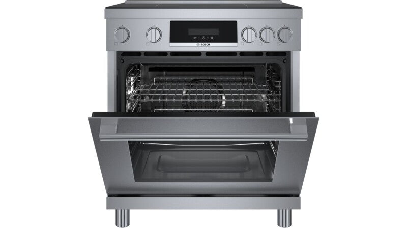 800 Series Induction freestanding range Stainless Steel - (HIS8055U) - BOSCH