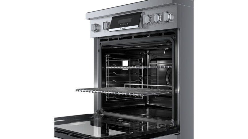800 Series Induction freestanding range Stainless Steel - (HIS8055U) - BOSCH