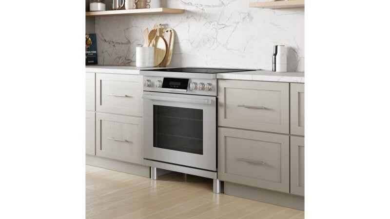 800 Series Induction freestanding range Stainless Steel - (HIS8055U) - BOSCH