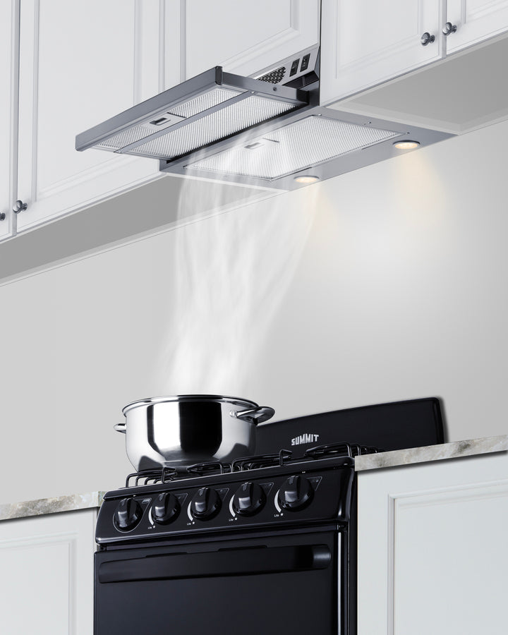 20" Wide Under Cabinet Range Hood (PTC) - (HRTX20SSPTC)