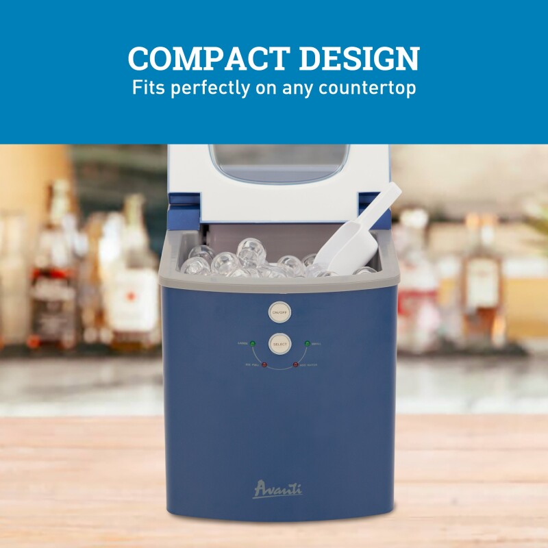 Avanti Portable Countertop Ice Maker - (IM1218BSIS) - AVANTI