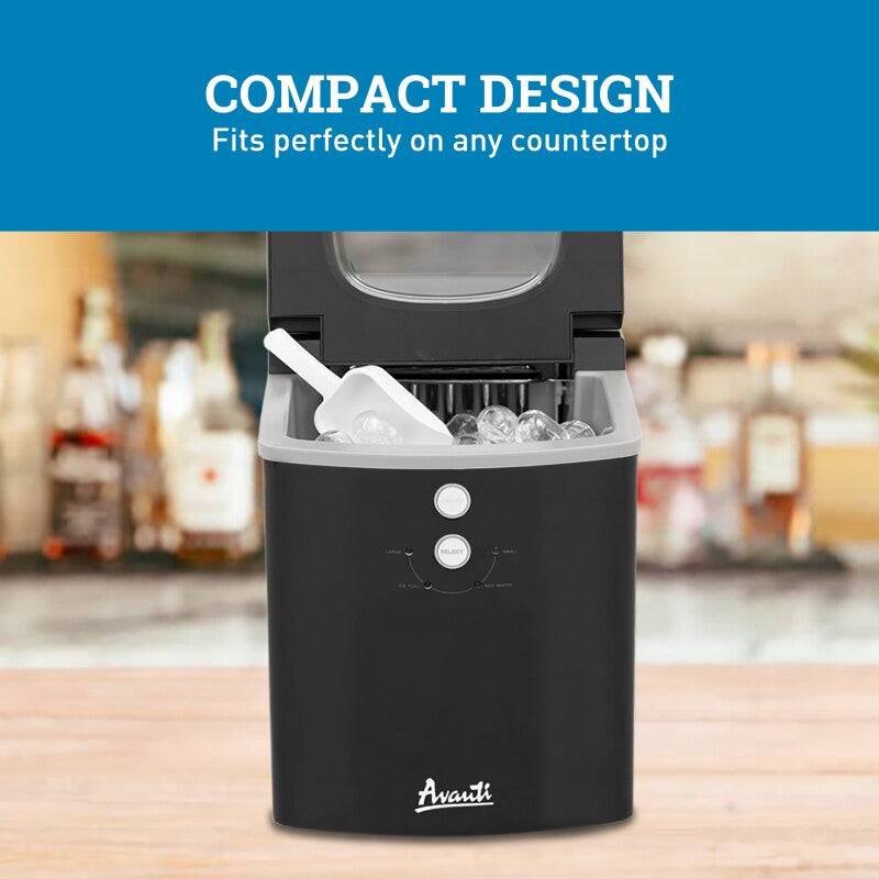 Avanti Portable Countertop Ice Maker - (IM1218BSIS) - AVANTI