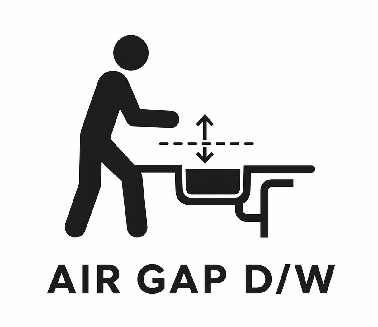 Install Air Gap D/W