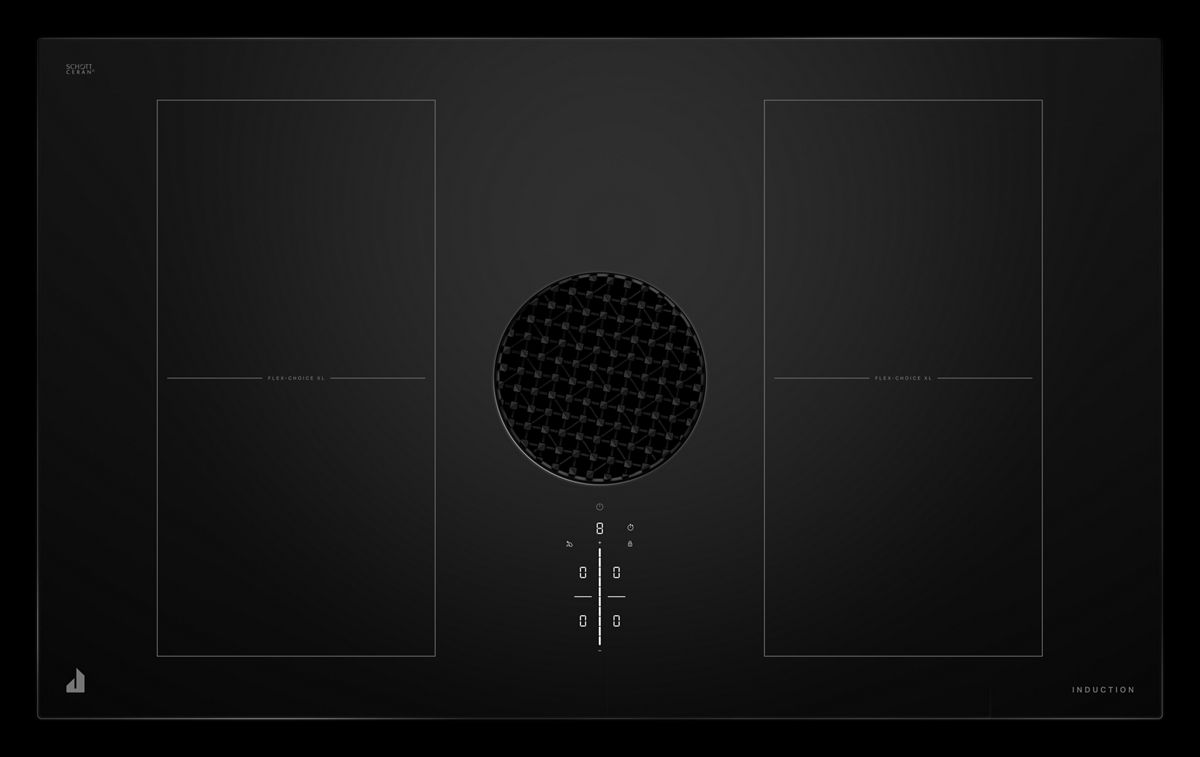 JennAir 36-inch NextGen Downdraft Induction Cooktop JIDT836SBL, Black