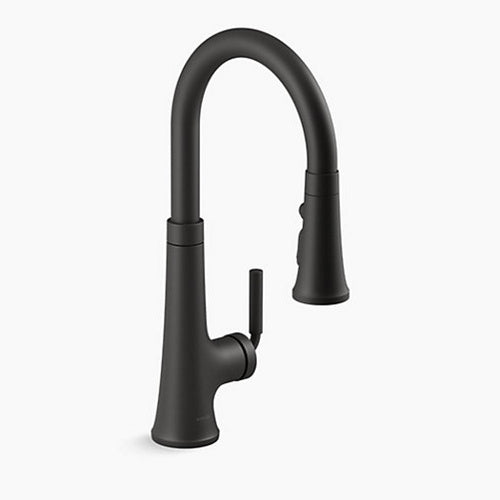 Kohler K23764-BL "Tone" Pull-Out Spray Kitchen Faucet