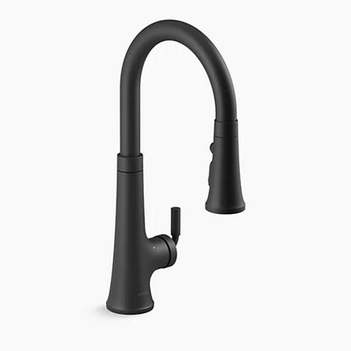 Kohler K23766-BL "Tone" Pull-Out Spray Kitchen Faucet