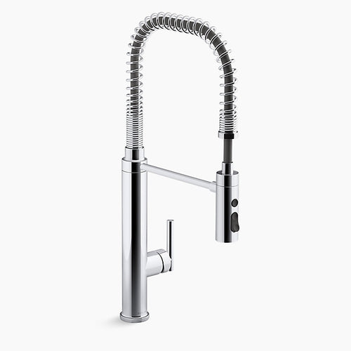 Kohler K24982-CP "Purist" Pull-Out Spray Kitchen Faucet