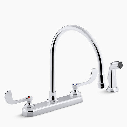 Kohler K810T71-5AFA-CP "Triton Bowe" Two Handle Kitchen Faucet