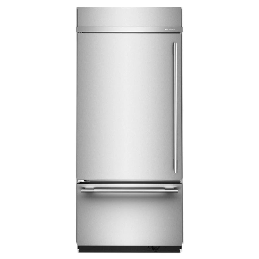 20.8 Cu. Ft. 36" Built-In Bottom Mount Refrigerator with Platinum Interior - (KBBL336SPS)