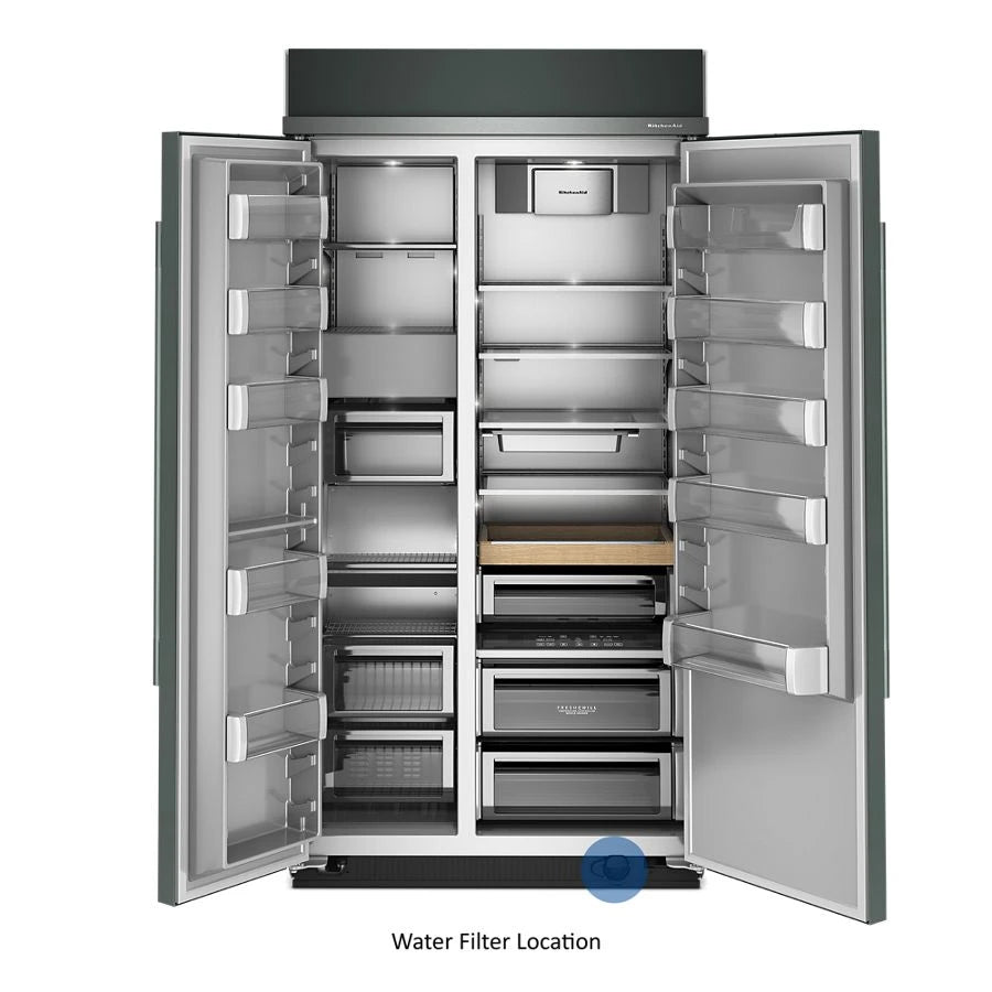 25.5 Cu. Ft. 42" Built-In Side-by-Side Refrigerator with Platinum Interior - (KBSN742SJP)