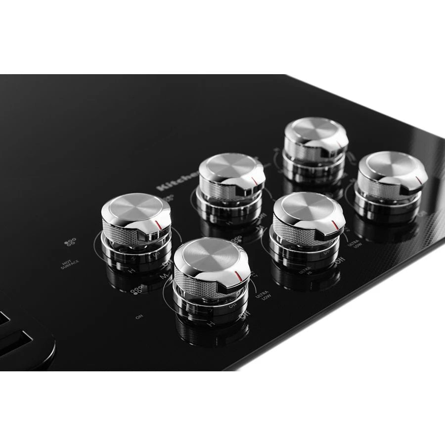 36" Electric Downdraft Cooktop with 5 Elements - (KCED606GBL) - KITCHENAID