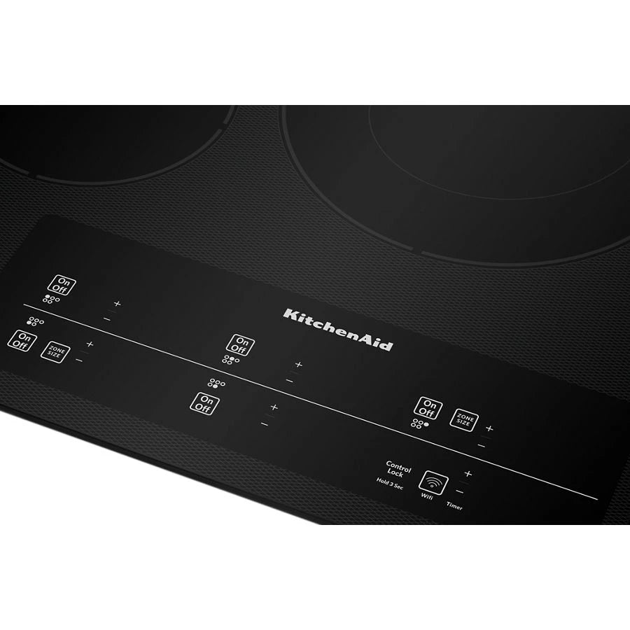 30" Electric Cooktop with 5 Elements and Touch-Activated Controls - (KCES950KBL) - KITCHENAID
