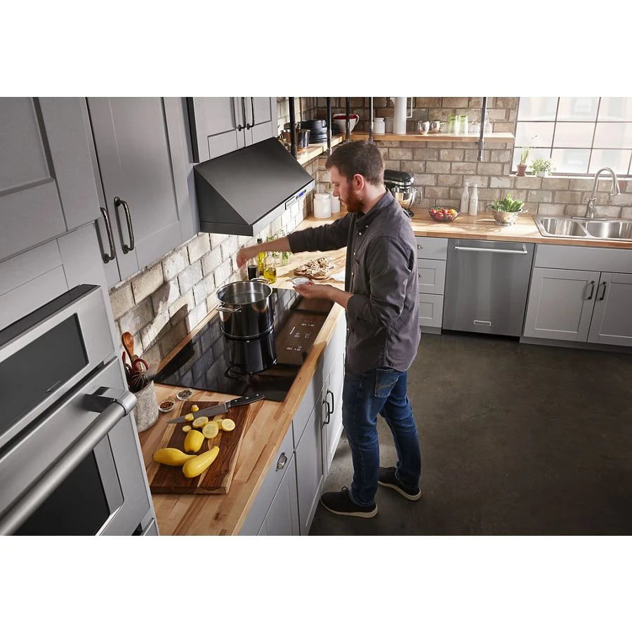 36" Electric Cooktop with 5 Elements and Touch-Activated Controls - (KCES956KBL) - KITCHENAID