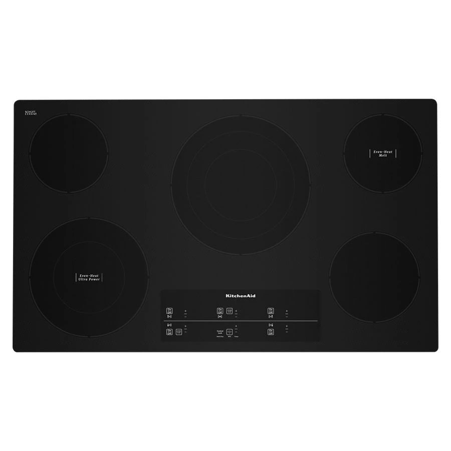 36" Electric Cooktop with 5 Elements and Touch-Activated Controls - (KCES956KBL) - KITCHENAID