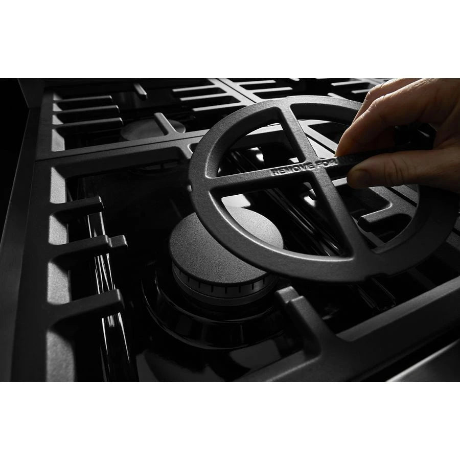 KitchenAid(R) 36'' 6-Burner Commercial-Style Gas Rangetop - (KCGC506JSS) - KITCHENAID