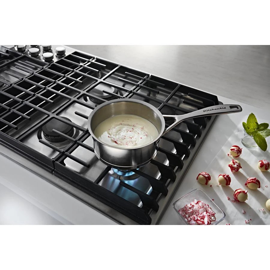 36" 5 Burner Gas Downdraft Cooktop - (KCGD506GSS) - KITCHENAID