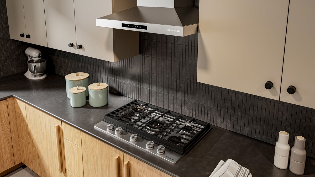 KitchenAid KCGK530SSS 30 in. Gas Cooktop - lifestyle