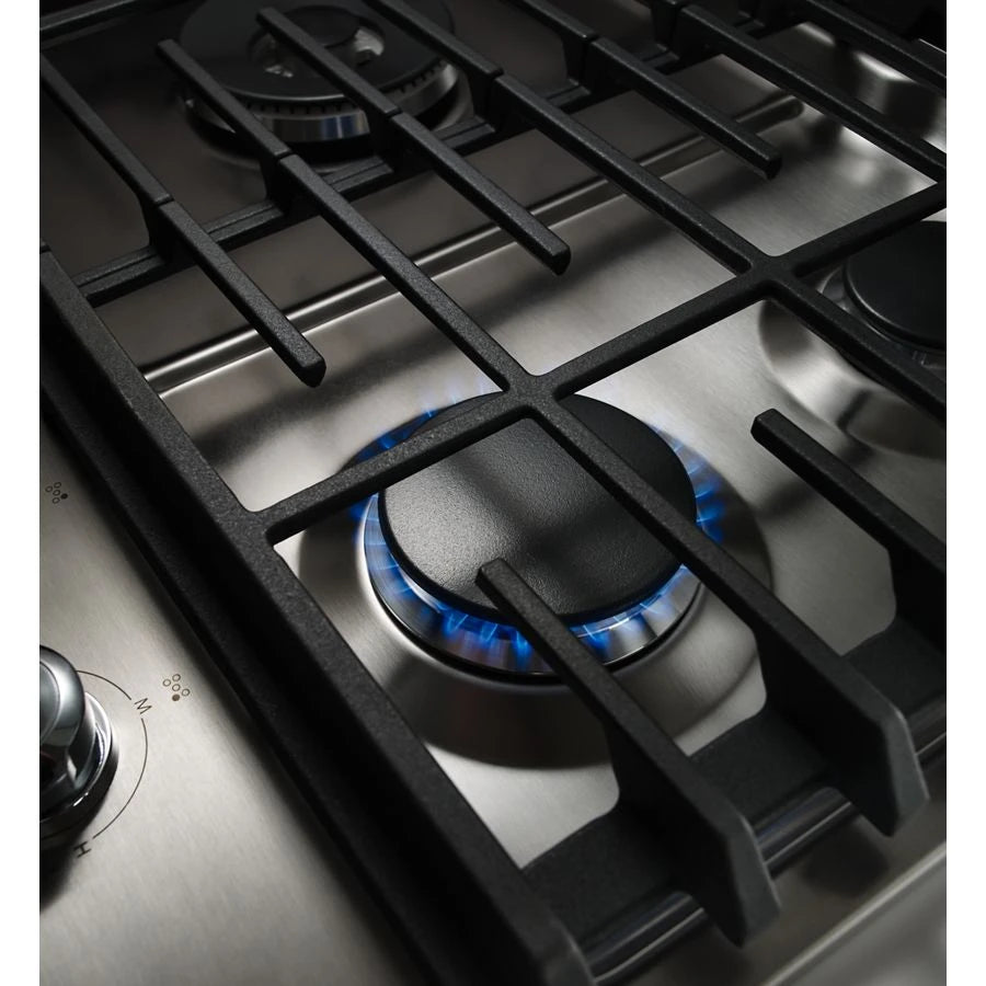 30" 5-Burner Gas Cooktop - (KCGS550ESS) - KITCHENAID