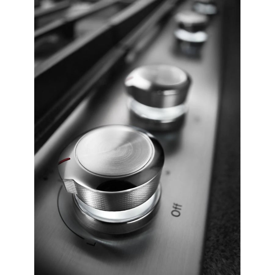 36" 5-Burner Gas Cooktop with Griddle - (KCGS956ESS) - KITCHENAID