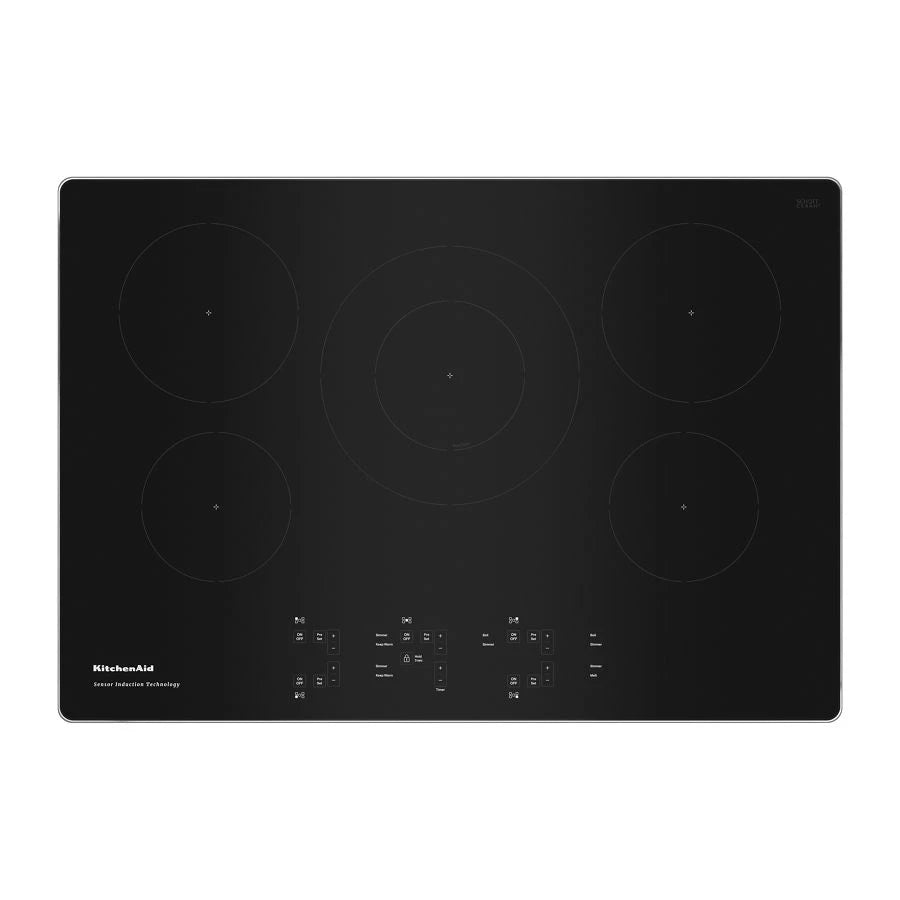 30-Inch 5-Element Sensor Induction Cooktop - (KCIG550JSS) - KITCHENAID
