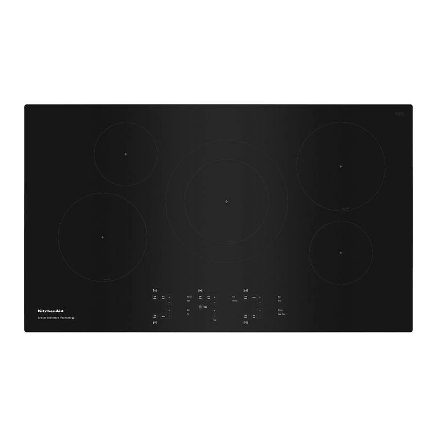 36-Inch 5-Element Sensor Induction Cooktop - (KCIG556JBL) - KITCHENAID