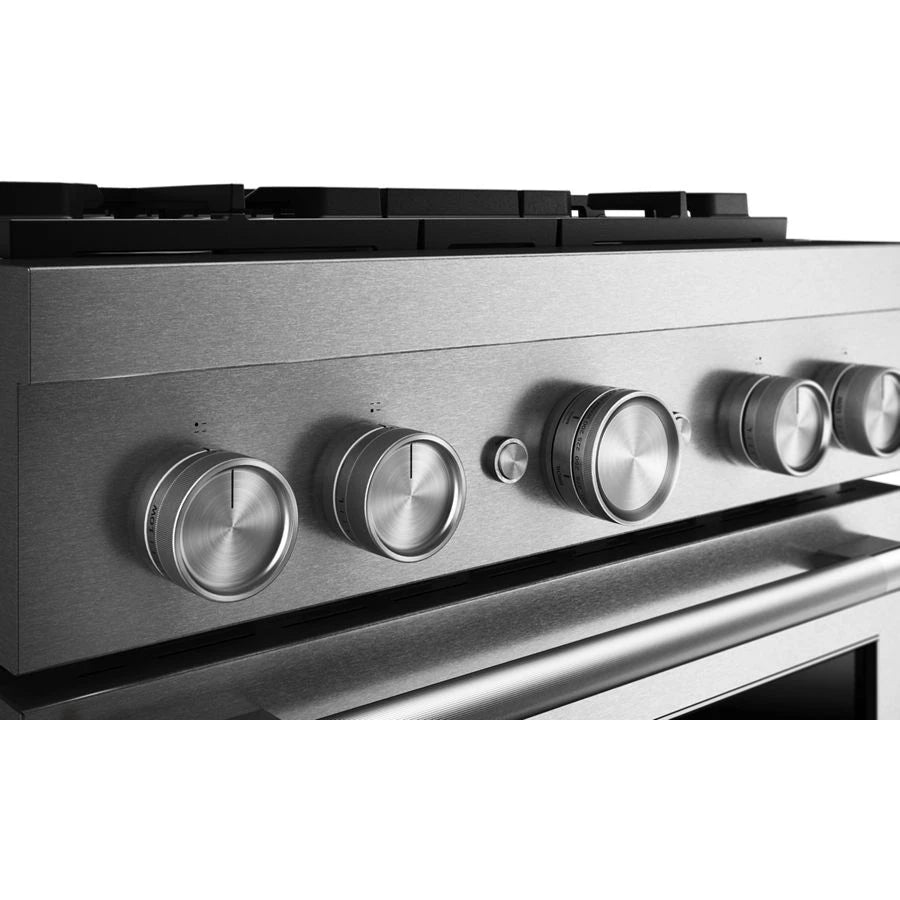 30-Inch 4 Burner Commercial-Style Dual Fuel Range with No Preheat Air Fry Mode - (KFDS930SSS)