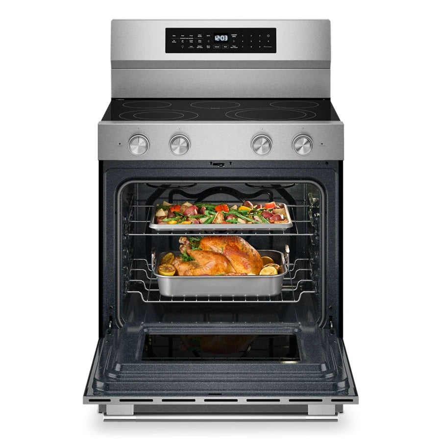 30" Smooth Surface Freestanding Electric Range with Convection Oven - (KFES530SPS)