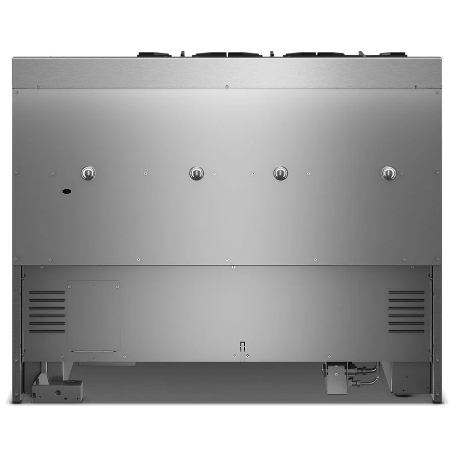 KitchenAid® 48-Inch 6 Burner Commercial-Style Gas Range with Griddle - (KFGD948SSS)
