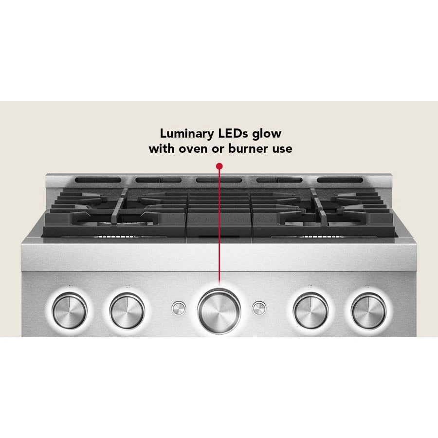 KitchenAid® 30-Inch 4 Burner Commercial-Style Gas Range with No Preheat Air Fry Mode - (KFGS930SSS)