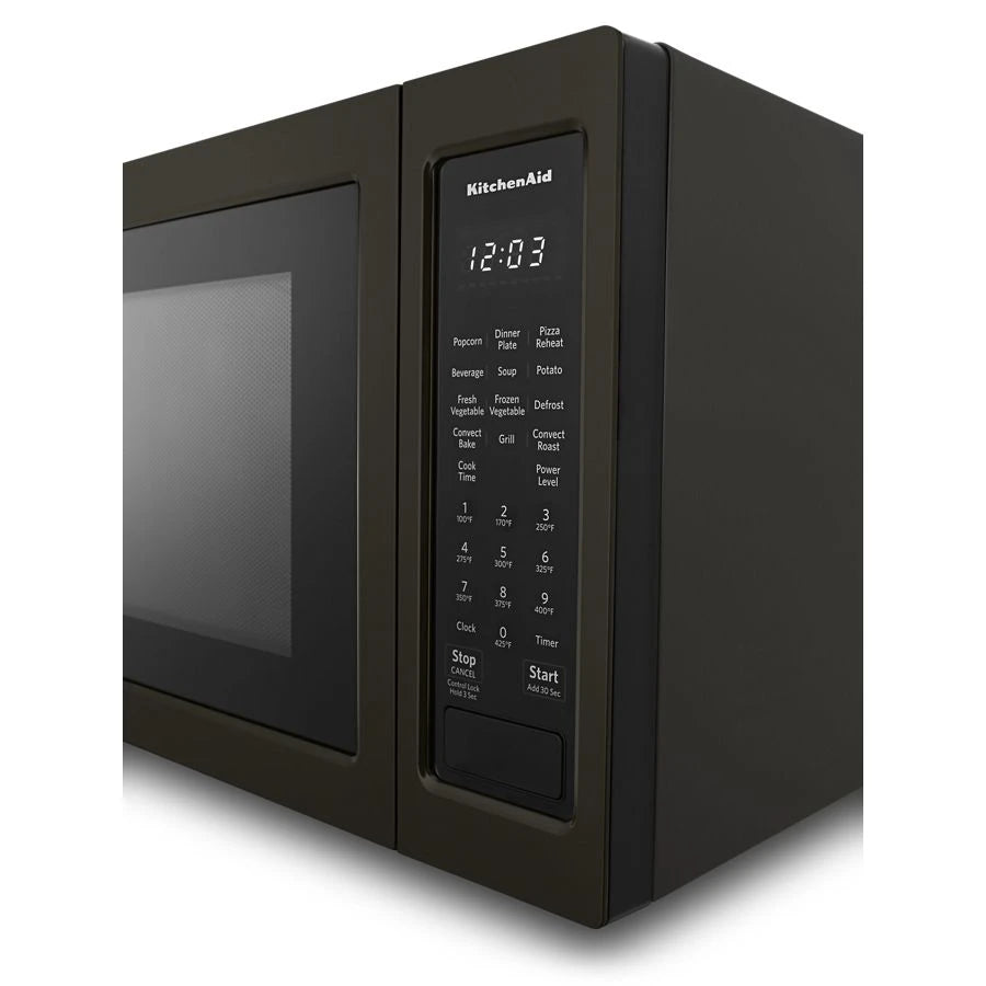 21 3/4" Countertop Convection Microwave Oven with PrintShield(TM) Finish - 1000 Watt - (KMCC5015GBS)