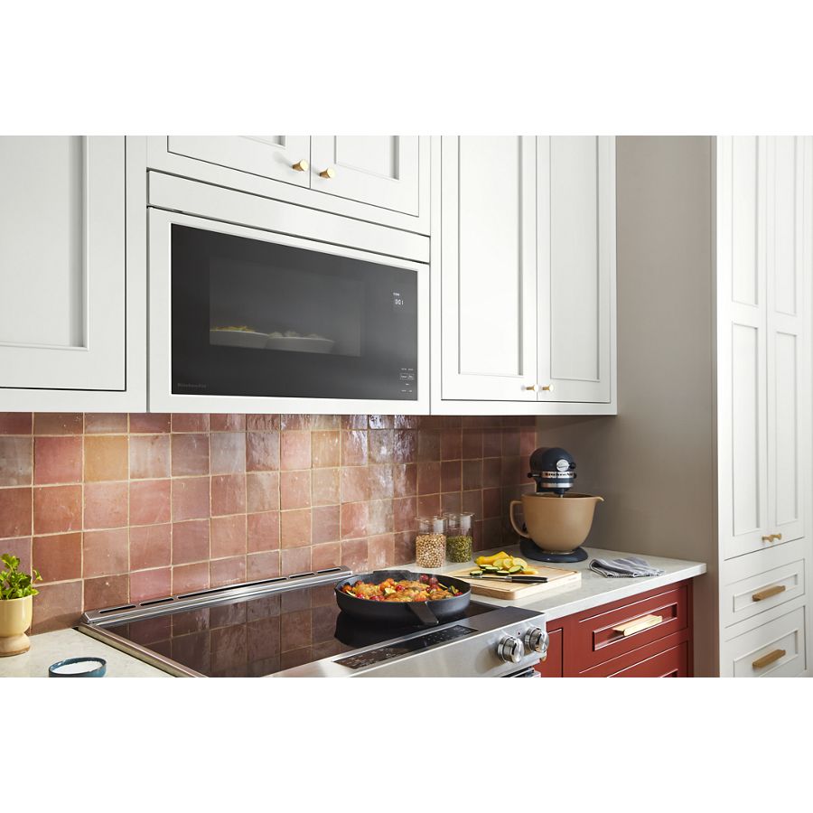 Over-The-Range Microwave with Flush Built-In Design - (KMMF330PWH) - KITCHENAID