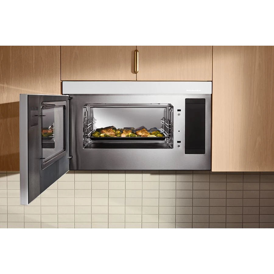KitchenAid?? Multifunction Over-the-Range Oven with Flush Built-In Design - (KMMF530PWH)