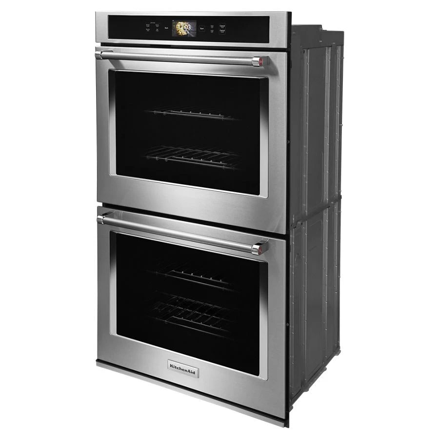 Smart Oven+ 30" Double Oven with Powered Attachments - (KODE900HSS) - KITCHENAID