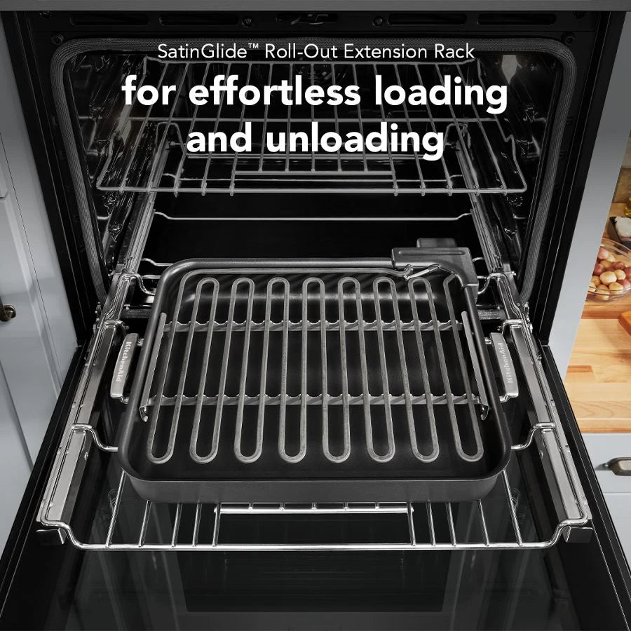 30-inch Electric Combo Wall Oven with No Preheat Air Fry Mode - PrintShield™ Finish - (KOEC530SPS)