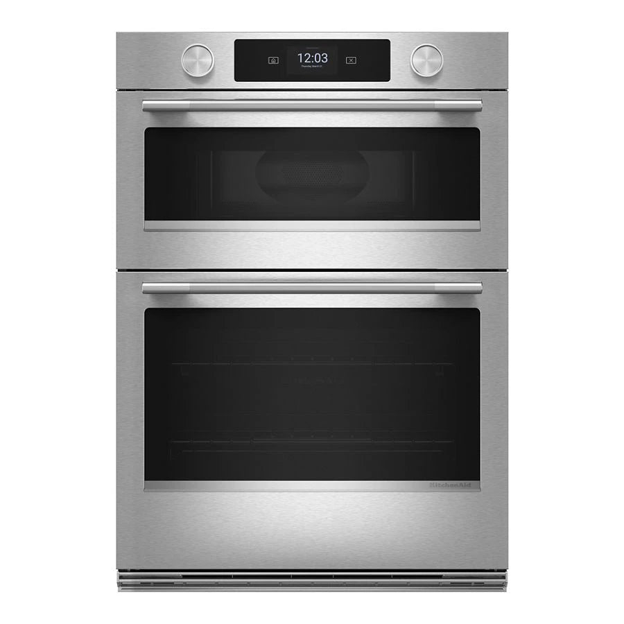 30-inch Smart Electric Combo Wall Oven with Assisted Cooking Modes - PrintShield™ Finish - (KOEC730SPS)