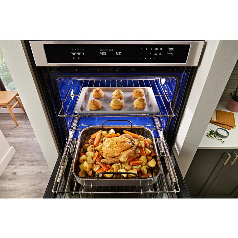 KitchenAid?? 30" Double Wall Ovens with Air Fry Mode - (KOED530PPS)