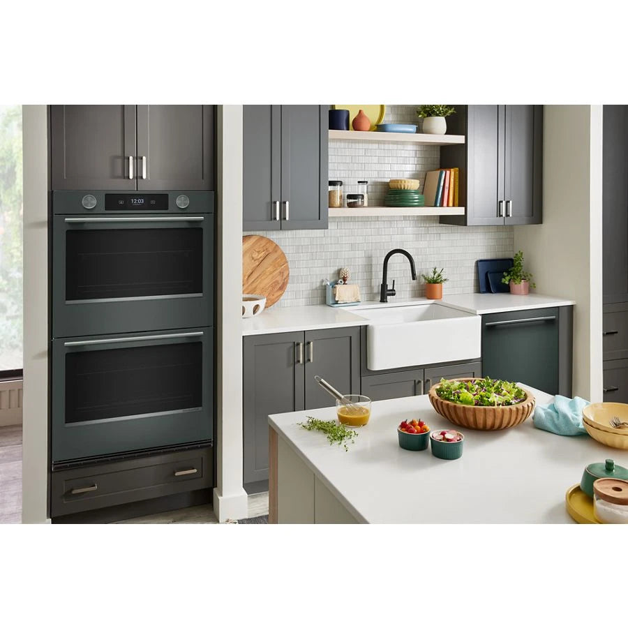 30-inch Smart Electric Double Wall Oven with Assisted Cooking Modes - Juniper - (KOED730SJP)