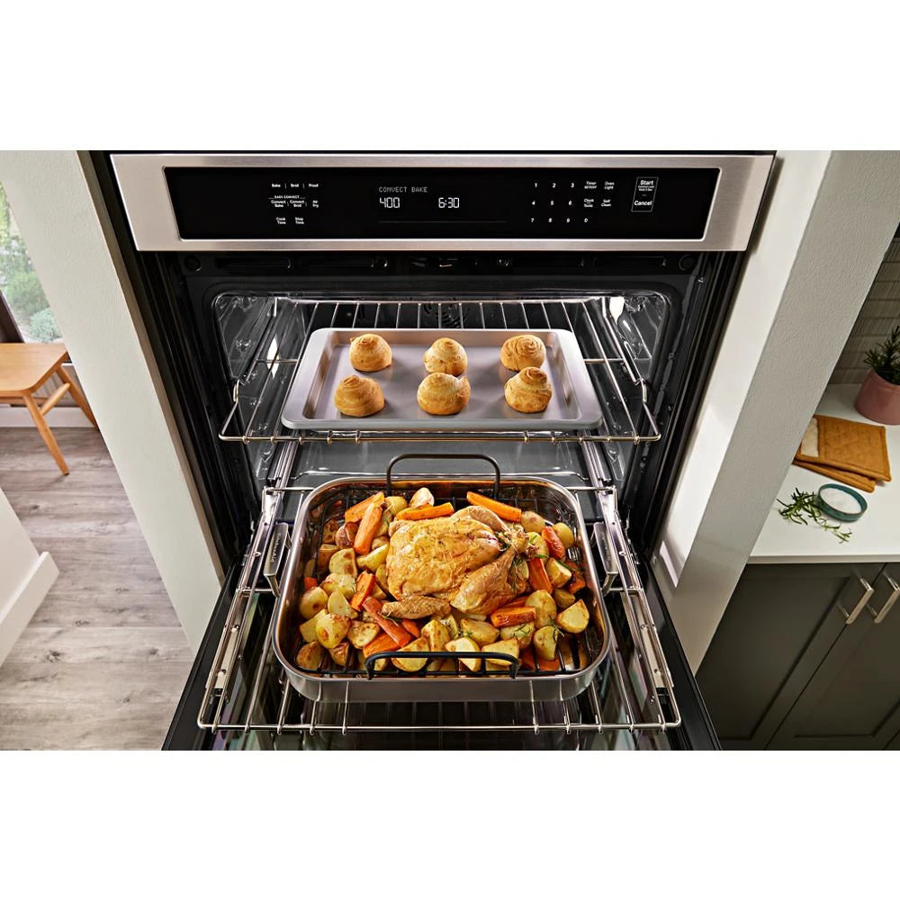 KitchenAid?? 30" Single Wall Ovens with Air Fry Mode - (KOES530PBS)