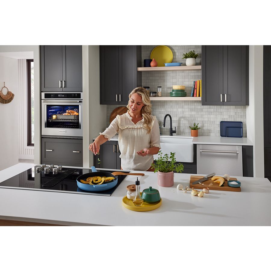 30" Single Wall Ovens with Air Fry Mode - (KOES530PSS) - KITCHENAID