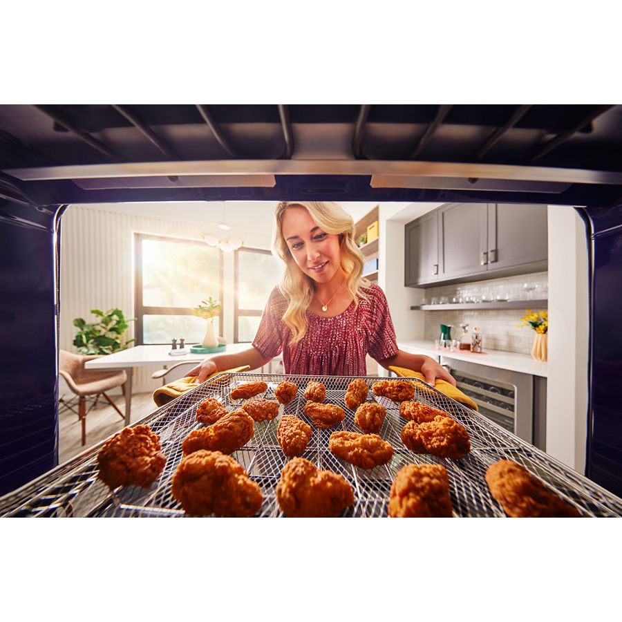 30" Single Wall Ovens with Air Fry Mode - (KOES530PSS) - KITCHENAID