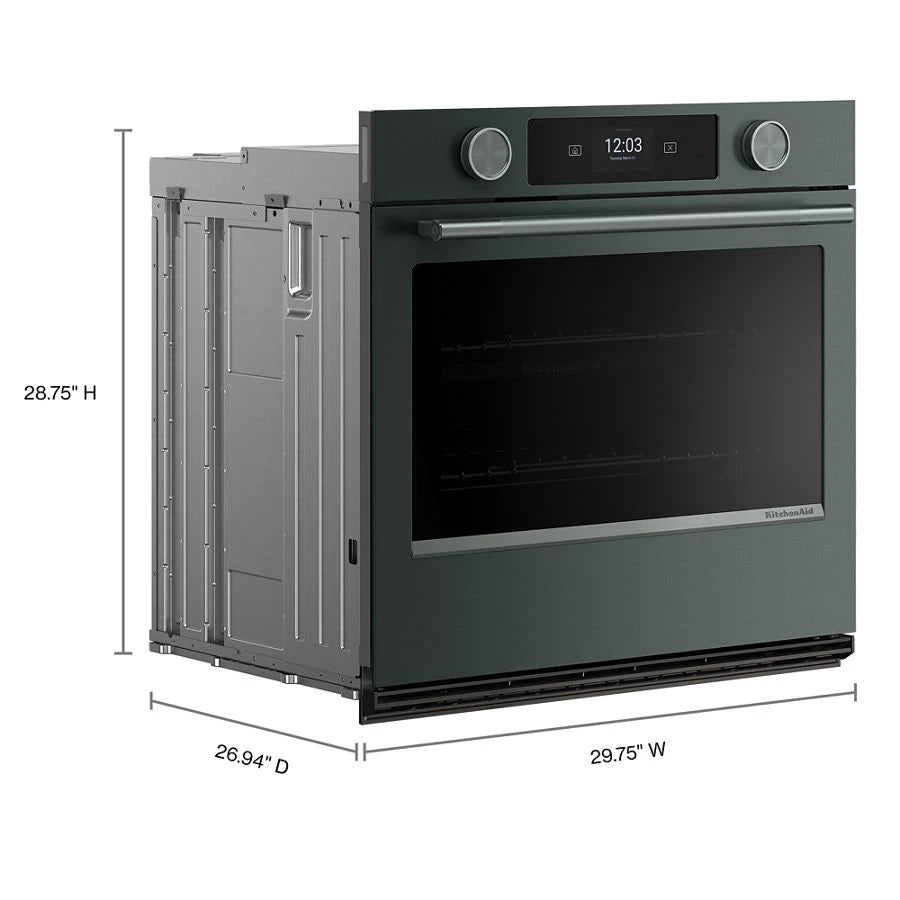 30-inch Smart Electric Single Wall Oven with Assisted Cooking Modes - Juniper - (KOES730SJP)